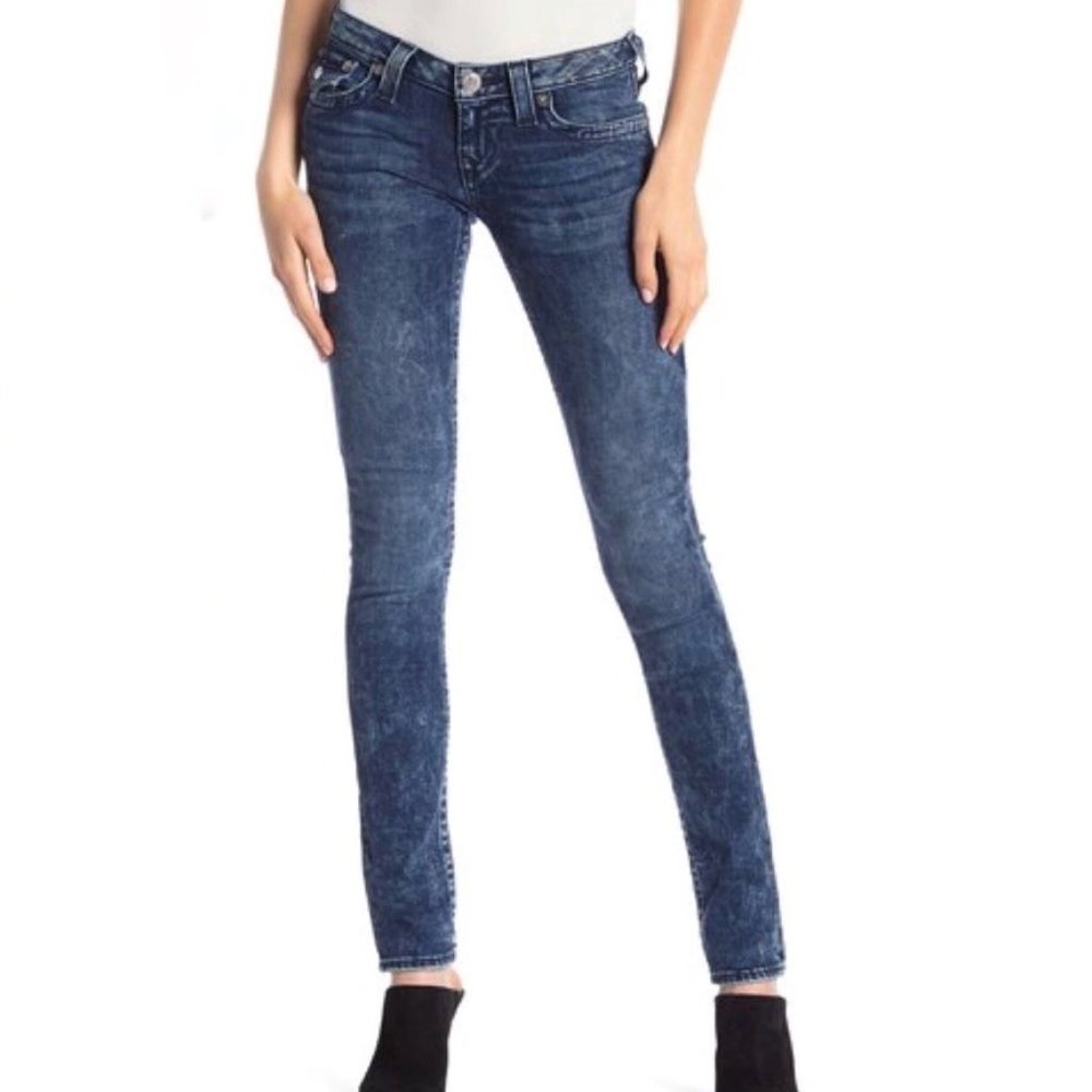 TRUE RELIGION World Tour Legging Jean Acid #PP19
